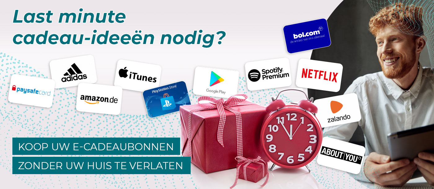 Koop giftcards bij beCHARGE