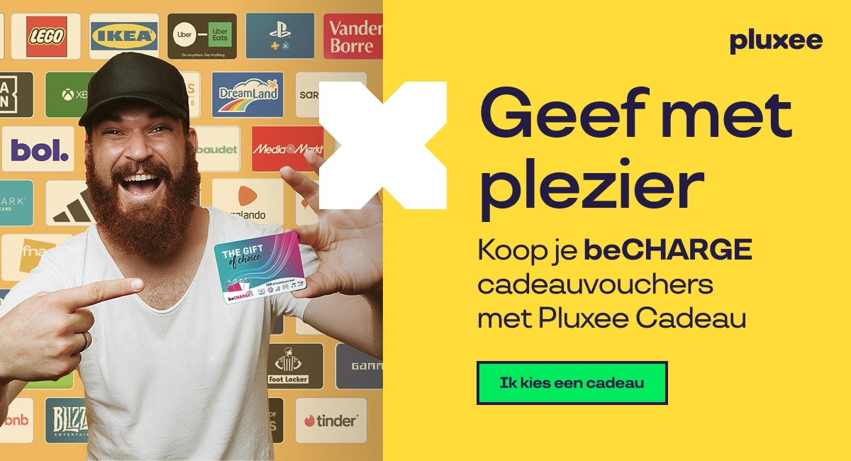 Koop giftcards bij beCHARGE Koop giftcards bij beCHARGE