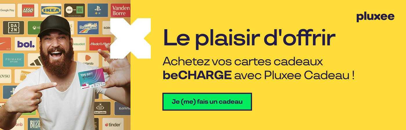 Achetez vos cartes cadeaux sur beCHARGE Achetez vos cartes cadeaux sur beCHARGE